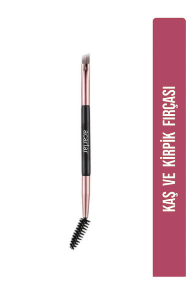 Acarlar Ticaret Двосторонній пензлик для брів та вій - Brow Brush & Groomer