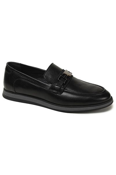 Pierre Cardin 63601 Model Black Men Loafer - Casual Δερμάτινα Παπούτσια