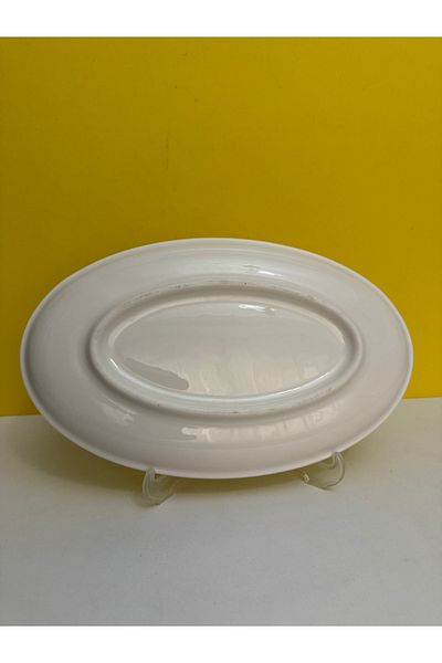 Kütahya Porselen Chef Taste 28*17 cm Cream Color Serving Plate