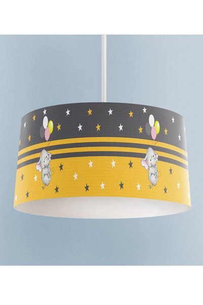 Talia Home Balonlu Fil Desenli Çocuk Odası Sarkıt Avize