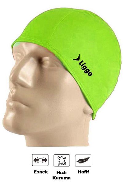 Liggo Lycra Cloth Cap Pool Cap Sea Cap Swimming Cap