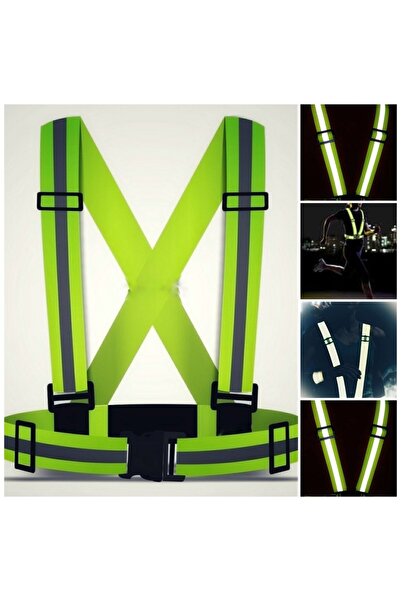 Vi Caro Motorsiklet Reflektörlü Yelek Ikaz Yeleği Scooter Reflekör Yelek Bisiklet Reflektör Yelek