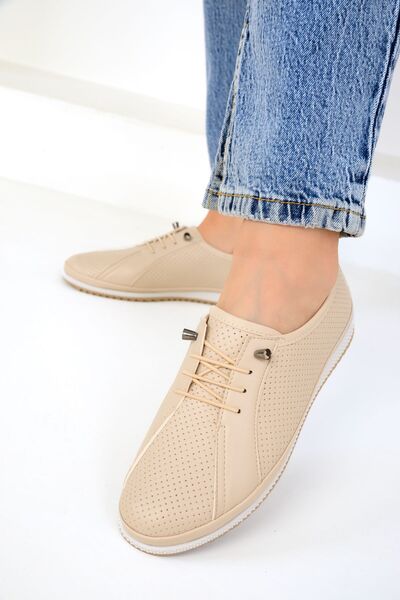 SOHO Béžová ležérní dámská obuv – 19274