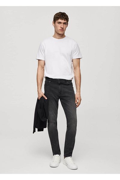 MANGO Man Jude skinny τζιν