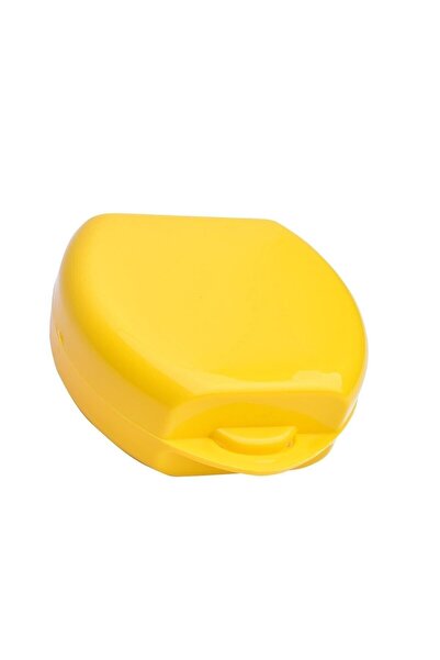 MCompany Küçük Boy Diş Protez Saklama Kutusu / Aparey Kutusu Sarı