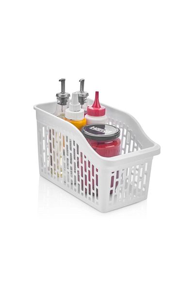 Ecolux 6 Pieces - Multi-Purpose Refrigerator - Under Cabinet and Bathroom Sink Organizer