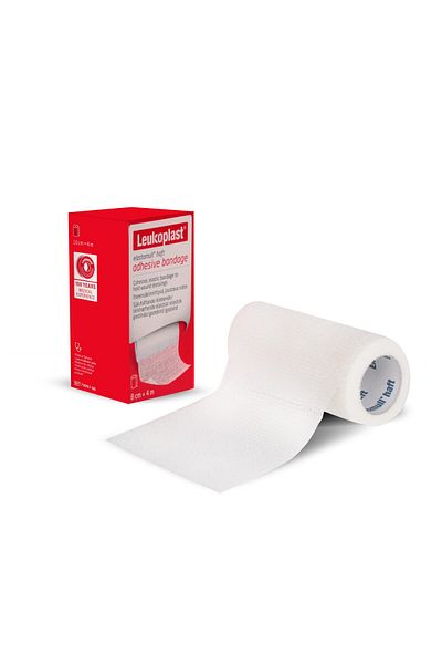 Leukoplast Επίδεσμος Elastomull Haft 79997-05 8cm X 4cm (ΑΝΤΙΚΟΛΛΗΤΟ, ΛΕΥΚΟ)