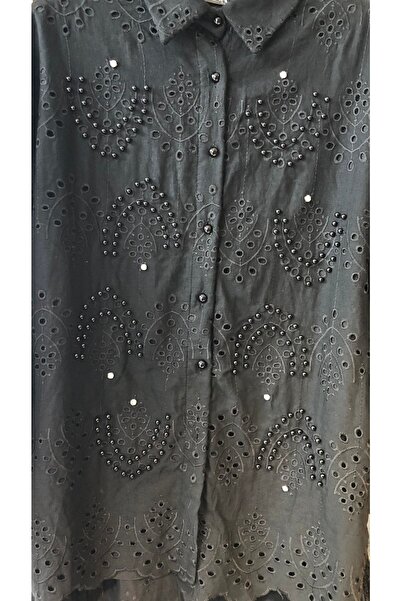 Butik N&G Риза с бродирани перли и камъни