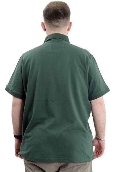 ModeXL Mode Xl Oversize Men's T-shirt Polo Neck Pocket Classic Pike 20552 Nefti