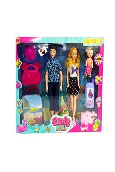 Genel Markalar Oydaş Cindy Doll 02455 Aile Tatil Seti