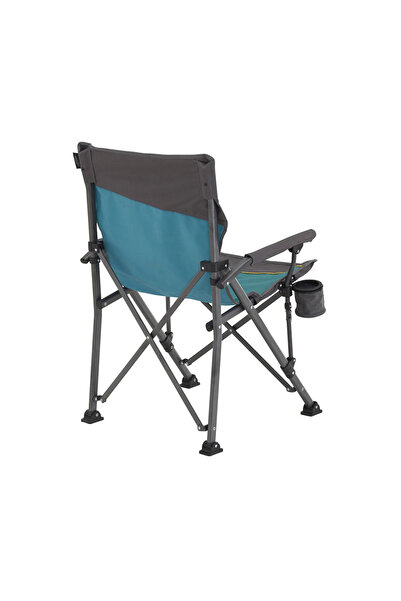 Uquip Roxy Yüksek Konforlu & Takviyeli Katlanır Kamp Sandalyesi Mavi