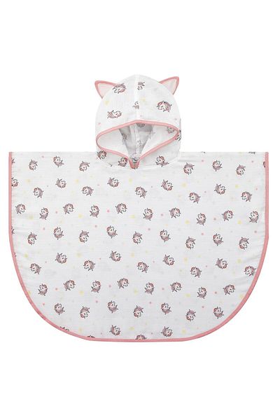 Miespiga Unicorn Muslin Poncho για παιδιά