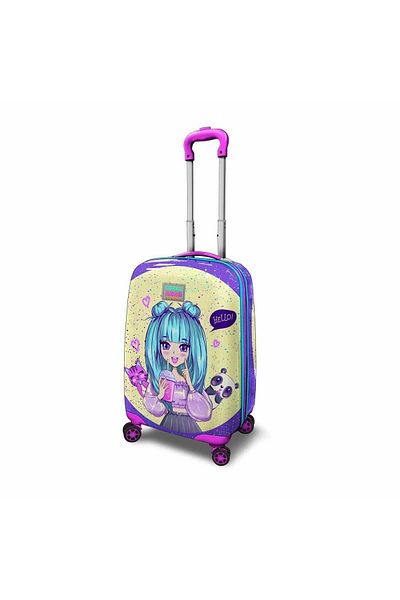 Yaygan Çanta Coral High Anime Girl Valisă cu racletă