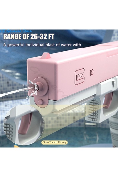 PeriYedi Lock Tazyikli Şarjlı Yaz Mini Su Tabancası Çocuk Deniz Plaj ve Açık hava Oyuncağı Yeni Ürün