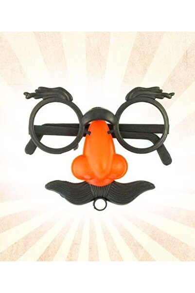 Genel Markalar Nostaljik takma bıyık, gözlük, burun maskesi, eğlenceli aksesu...