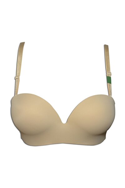 Belvü Ked1141 Στράπλες Ασύρματο Διπλό Σουτιέν