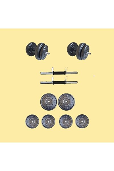 Mocca Style 20 Kg Dambıl Seti Ağırlık Ve Vücut Geliştirme Aleti 20 Kg