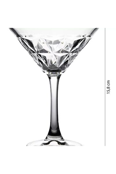 Paşabahçe Estrella 4 Kişilik Martini / Cup Bardağı 250cc