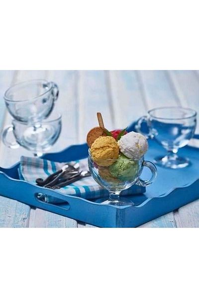 Paşabahçe Vario 4-Piece Glass Ice Cream Rack 250cc