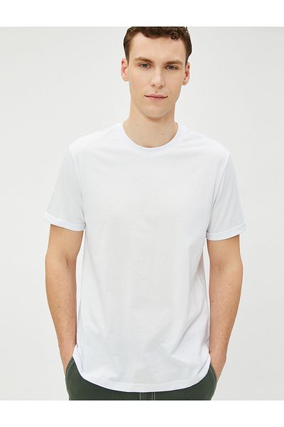 Koton Basic T-Shirt Crew Neck Short Sleeve