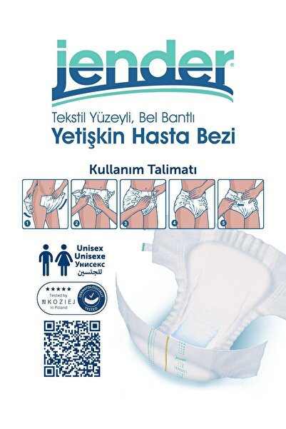 JENDER Bel Bantlı Xl 30'lu 3 Paket 90 Adet
