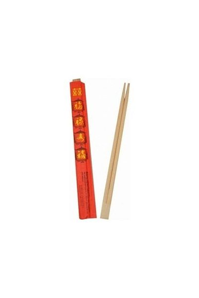 Foodco Bamboo Chopstick Chinese Chopsticks (24 Cm) 10 Pairs with Case
