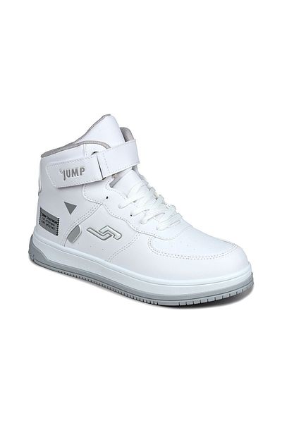Jump 27835 Velcro High Top White Young Sneaker Casual Sneakers