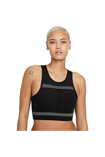 Nike W Nk Df Swsh Ll Rundvsn Bra Kadın Siyah Antrenman Sporcu Sütyeni Dd1101-010