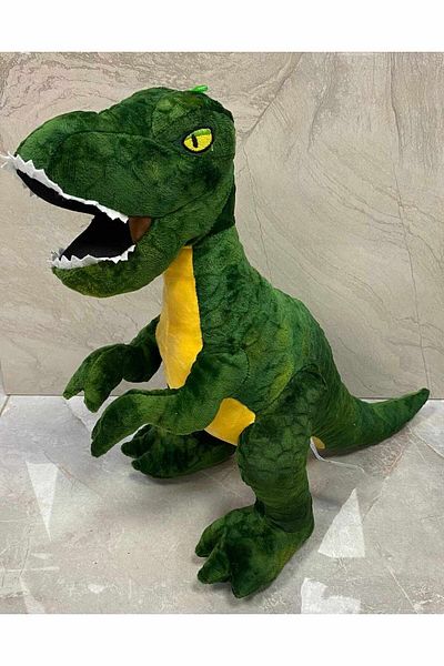 Kids Green Plush Dinosaur - KIDS 40cm Standing
