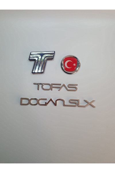 NURPAR Tofaş Doğan Slx Shutter Luggage Emblem Lettering Set