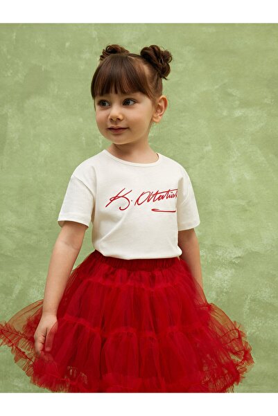 LC Waikiki LCW baby Elastic Waist Baby Girl Tutu Skirt