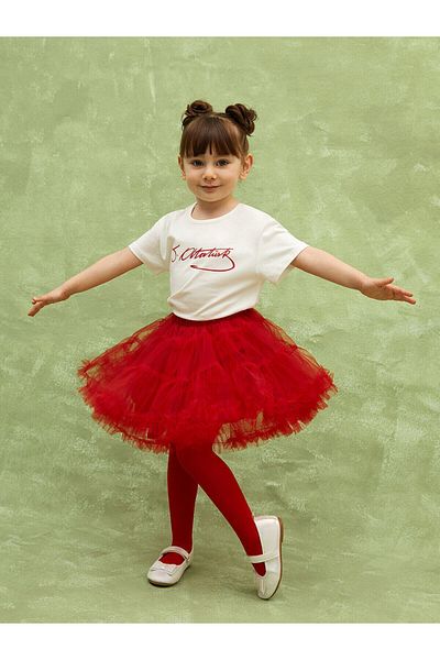 LC Waikiki LCW baby Elastic Waist Baby Girl Tutu Skirt