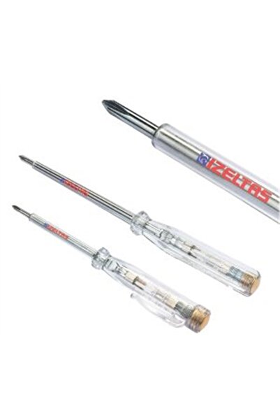 İzeltaş 190mm Elektrik Kontrol Kalemi Yıldız Uçlu