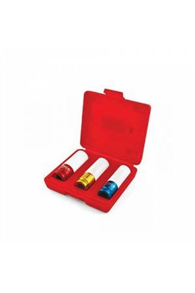 İzeltaş 1/2" Alloy Wheel Socket Set 3 Pieces