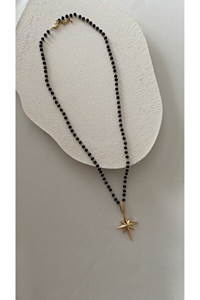 Muse Sister Yıldızlı Kristal Boncuk Çağla Şikel Kolye