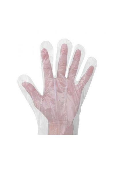 Ceymop 500Pcs Polyethylene Clear Gloves - 5 Pack