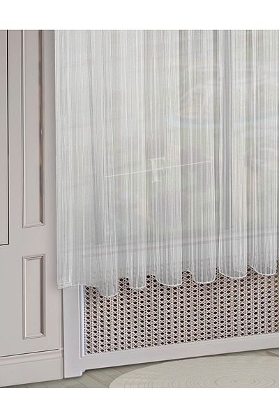 ilkbir Double Pasta Glitter Linen Marble Bottom - Honeycomb Top Tulle Does Not Want Ironing 1/2 Pleated