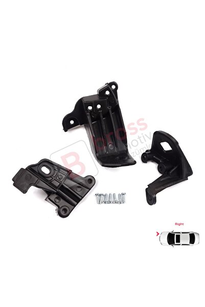 Bross Otomotiv Fiat Egea 2015-on Için Sağ Ön Far Ayağı Tamir Takımı 50927929