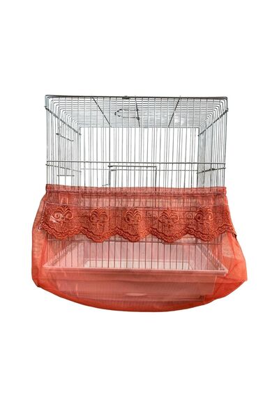 bayraktarpet L Büyük Boy 1 Adet Muhabbet Kuşu Kafes Tülü