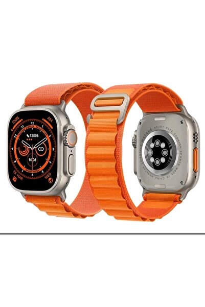 DASA BİLİŞİM Gs Ultra 8 Akıllı Saat Çift Kordon, Apple Ve Android Uyumlu 49mm...