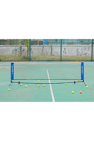 Triathlon T-171 Taşınabilir Ayak Tenisi, Voleybol, Badminton Filesi Ve Seti