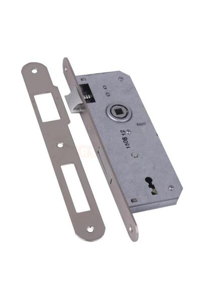 KALE Nickel Extra Recessed Oval Lock - 151R 3500004   151/R-35