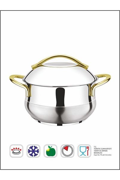İnter Gold Pot Dowry Set 10 Pieces Set of 5