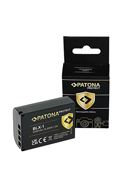 Patona ​ Μπαταρία Patona Protect BLX-1 2600mAh αντικαθιστά την OLYMPUS OM-1-1...