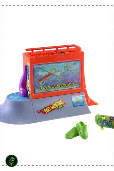 OMZ 1 Piece Girl Boy Educational Montessori Toy - Skate Finger Skateboard Adventure Starter Set