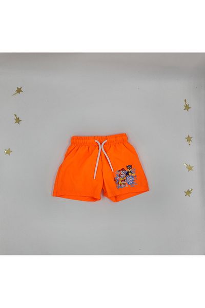By Cwhr Boys' Swim Shorts - Paw Petrol Patterned, Lace-up and Mesh