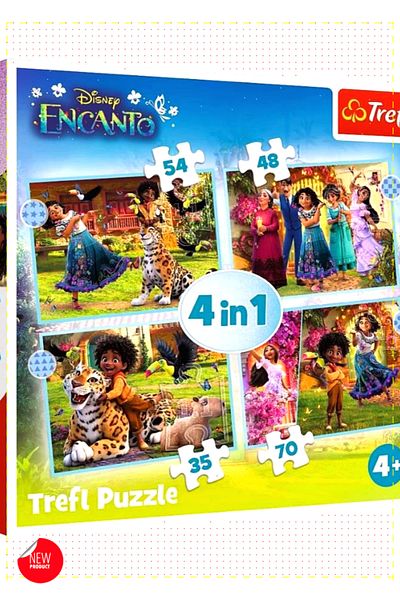 OMZ لغز إنكانتو 4 في 1 - ألعاب مونتيسوري التعليمية للفتيات والفتيان