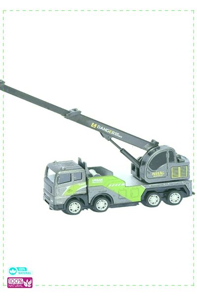 OMZ 601-7 Model Friction Metal Crane - Educational Montessori Toys for Boys and Girls, Healthy Product