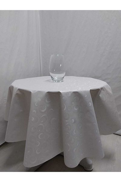 Herseyygüzell Fata de masa rotunda din PVC de 140 cm