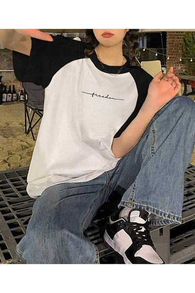 viperkombin Tricou Damă Oversize Bumbac - Model Basic